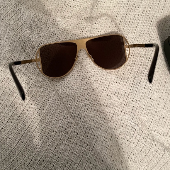 Versace 57mm pilot aviator sunglasses